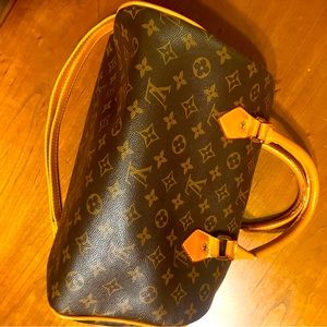 Louis Vuitton look-alike bag.